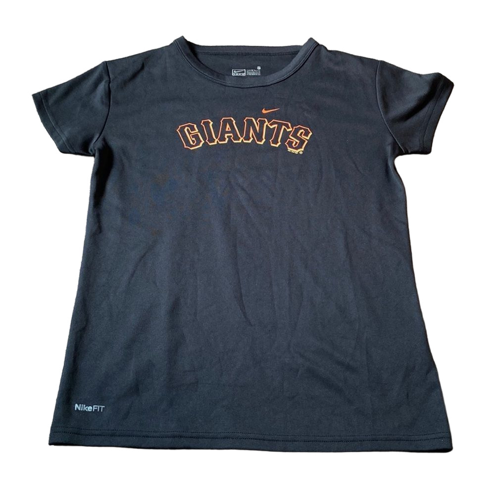 Nike San Francisco Giants Dri-FIT T-Shirt Black Short Sleeve SIZE S